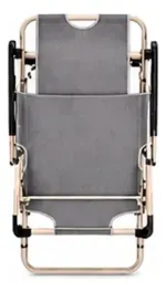 Reposera Plegable Acolchada Gris 178X61X30Cm  2 Unidades Casa Viva-1789055248736