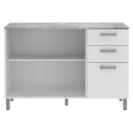 Mueble De Cocina Bajo  Blanco Cz1004 Tecnomobili-1790007385710