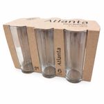 Vaso 258Ml Vidrio 6 Unidades Atlanta Cristar-1790083916909
