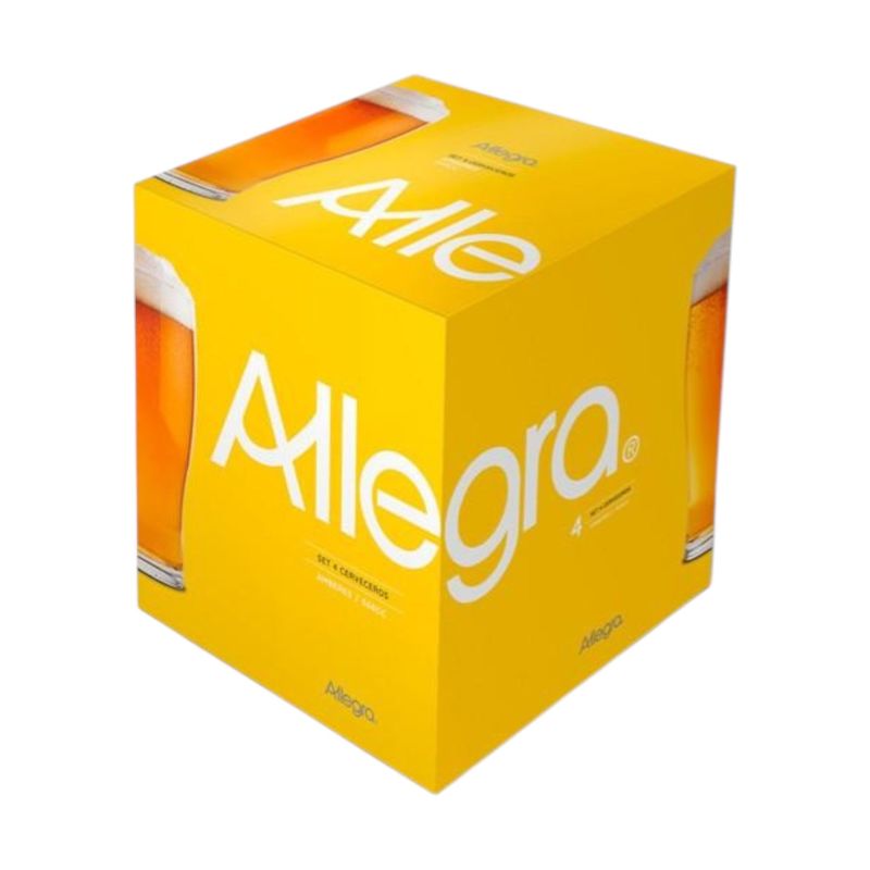 Vaso Cervecero 560Ml 4 Unidades Amberes Allegra-1790083997361