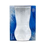 Vaso De Vidrio 790Ml Botella Cortada Universidad Catolica Titanio-1790276903081