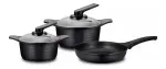 Bateria De Cocina 5 Unidades Black Roichen-1790624927352