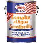 Esmalte Al Agua Blanco Semibrillo 1 Galon Sipa-1790792320180