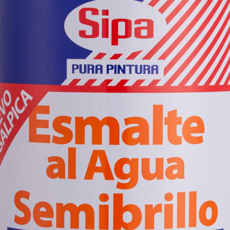 Esmalte Al Agua Blancosemibrillo 1 Gl Sipa-1746800943781