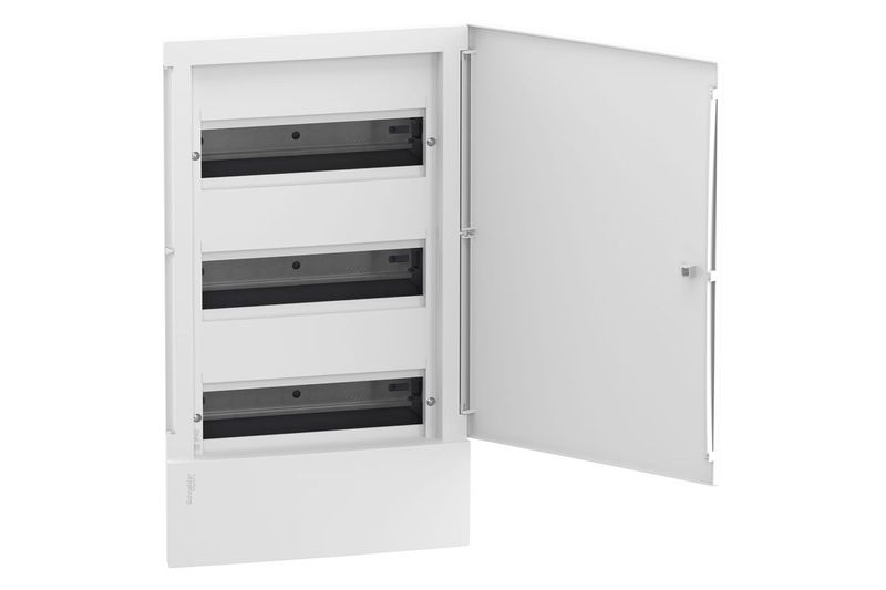 Tablero Electrico Embutido Mini Pragma 3 Fila De 12 Modulos Schneider-1790877672668