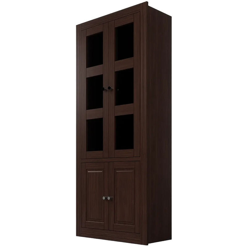 Vitrina 2 Cuerpos Berlin Chocolate Insigne-1791040828362