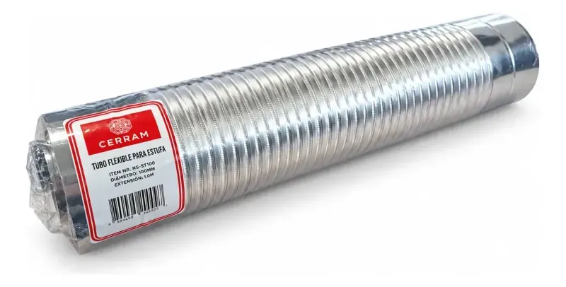 Tubo Corrugado Flexible Acero 4" Y 2,5" (200Cm) Cerram -1791635033714