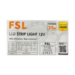 Luces De Navidad Cinta Led 7W Rollo 5 Metros 12V 6500K Fsl-1792507359921