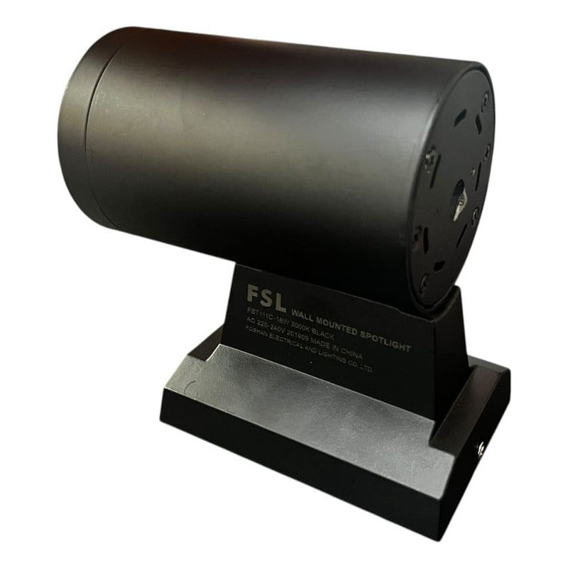 Foco Led Sobrepuesto 18W 6500K Negro 120C Fsl-1792508128066