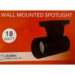 Foco Led Sobrepuesto 18W 6500K Negro 120C Fsl-1792508123352